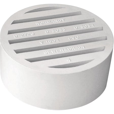 Ipex Hub-Fit 4 In. PVC Floor Strainer 414254BC